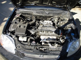 1998 HONDA CIVIC EX BLACK 1.6L VTEC AT 2DR A15243